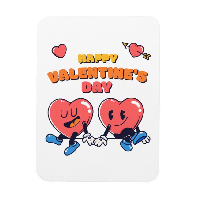 Magnet Flexible la Saint-Valentin (Vertical)