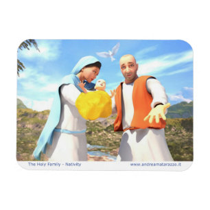 Magnet Flexible La Sainte Famille - Nativité