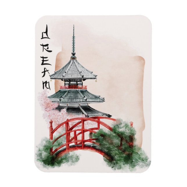Magnet Flexible La série Okinawa Design 10  (Vertical)