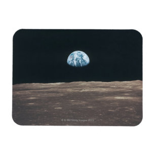 Magnet Flexible La terre vue de la lune