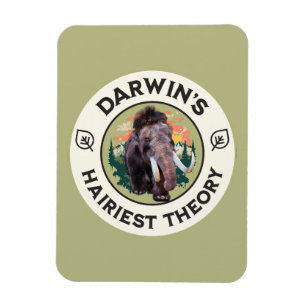 Magnet Flexible La théorie la plus poilue de Darwin : le mammouth