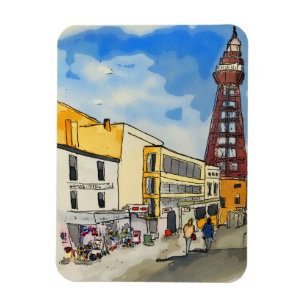 Magnet Flexible La tour de Blackpool