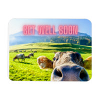 La vache drôle va bien bientôt