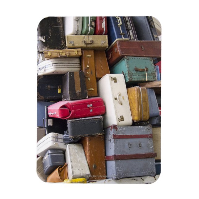 Magnet Flexible La vie a beaucoup de bagages 2 (Vertical)
