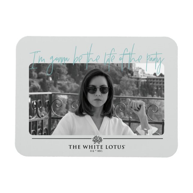 Magnet Flexible La vie du Parti - Le Lotus Blanc (Horizontal)