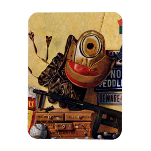 Magnet Flexible La vie toujours des jouets de garçons