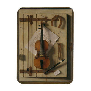 Magnet Flexible La vie, violon et musique toujours