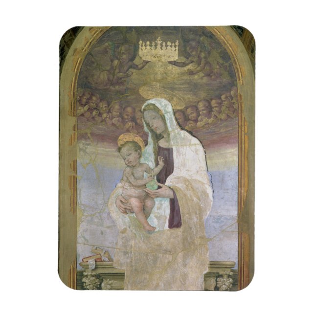 Magnet Flexible La Vierge à l'Enfant, détail de la tabernacl (Vertical)