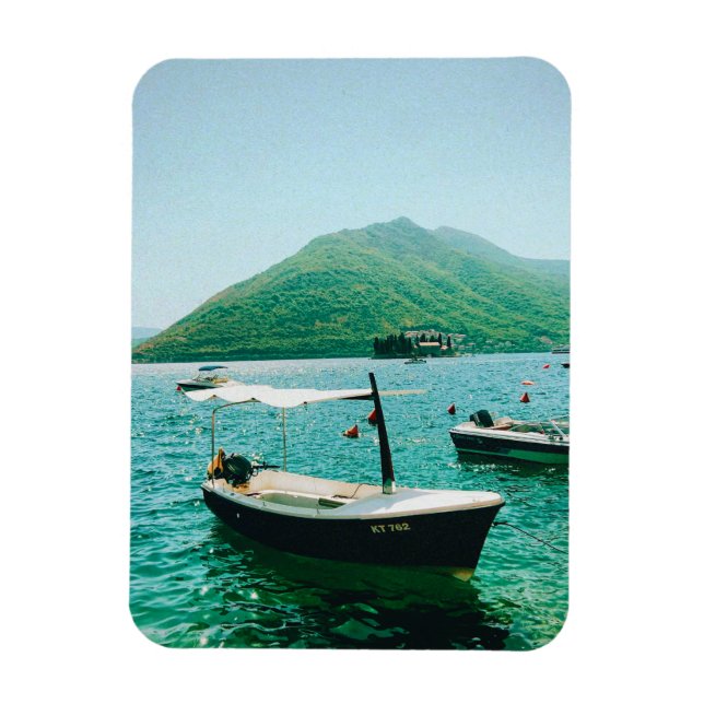 Magnet Flexible La ville côtière de Perast, Monténégro (Vertical)