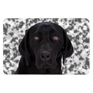 Magnet Flexible Labrador retriever noir