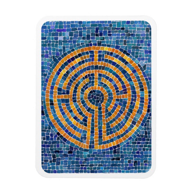 Magnet Flexible LABYRINTHE IV Aimant flexible 3x4 - Blanc (Vertical)