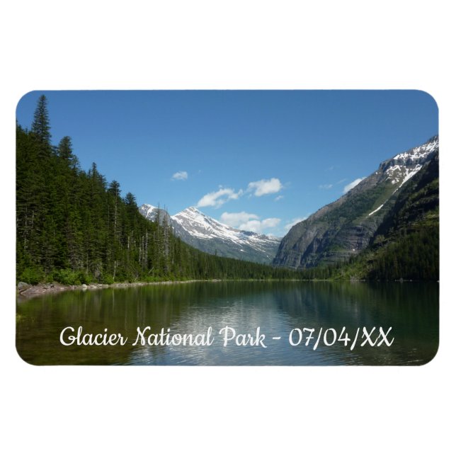 Magnet Flexible Lac Avalanche I dans le parc national Glacier (Horizontal)