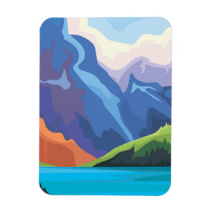 Magnet Flexible Lac bleu