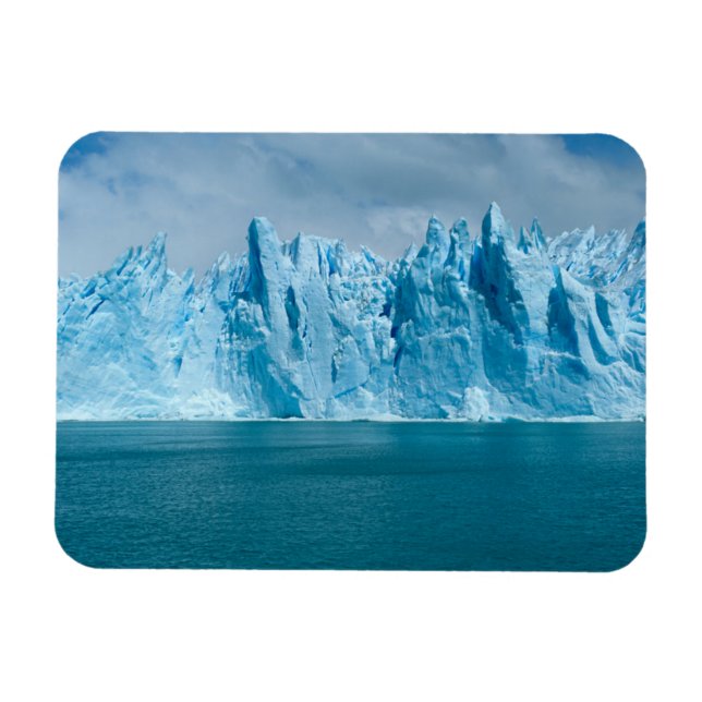 Magnet Flexible Lac Bleu, Glace Et Ciel (Horizontal)