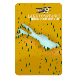 Magnet Flexible Lac de Constance Allemagne, Autriche et Suisse