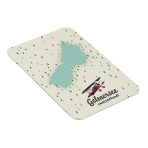 Magnet Flexible Lac de Gelmersee Suisse lac