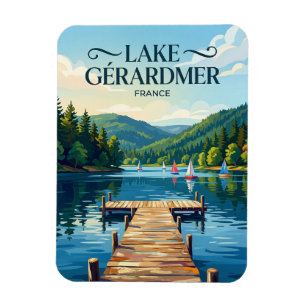 Magnet Flexible Lac de Gérardmer France