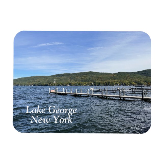 Magnet Flexible Lac George New York (Horizontal)