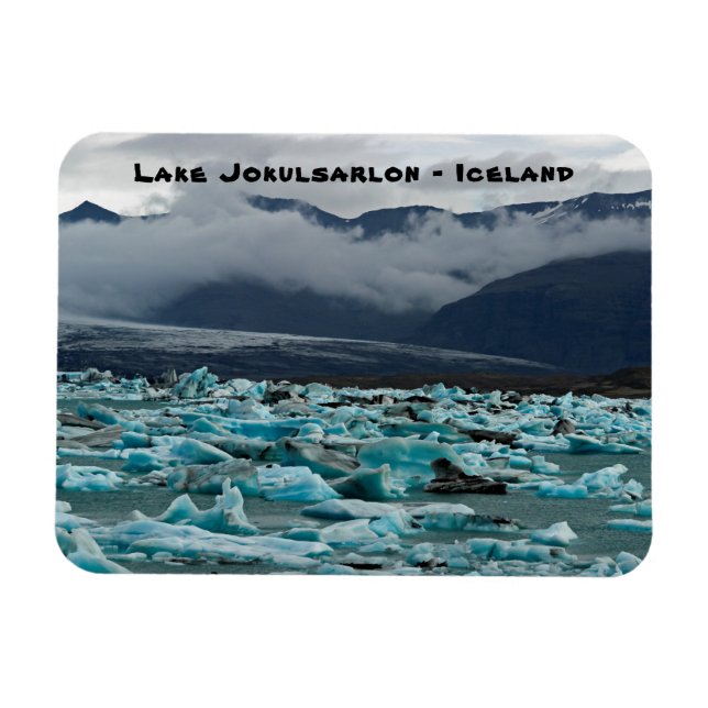 Magnet Flexible Lac glaciaire Jokulsarlon - Islande (Horizontal)