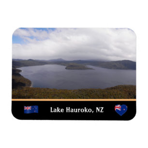 Magnet Flexible Lac Hauroko Panorama et Nouvelle-Zélande/part.1