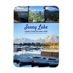 Magnet Flexible Lac Jenny Parc national de Grand Teton