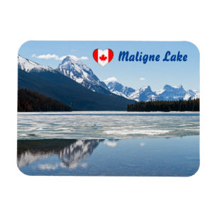 Magnet Flexible Lac Maligne - Parc national Jasper, Canada
