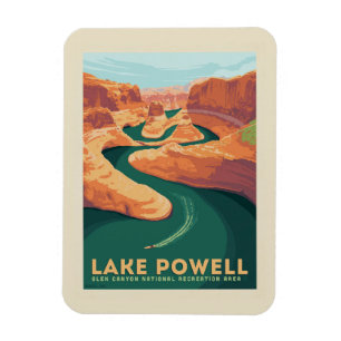Magnet Flexible Lac Powell   Arizona et Utah