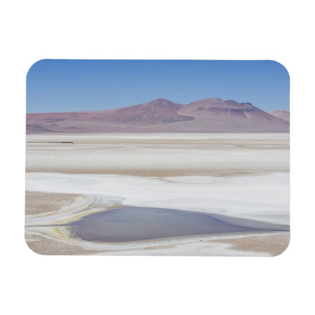 Magnet Flexible Lac Salt Sur La Route Vers L'Argentine (Horizontal)