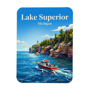Magnet Flexible Lac Supérieur États-Unis