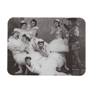 Magnet Flexible Lac swan, théâtre de Mariinsky, 1895 (photo de