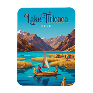 Magnet Flexible Lac Titicaca Pérou