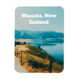 Magnet Flexible Lac Wanaka, Île du Sud, Nouvelle-Zélande