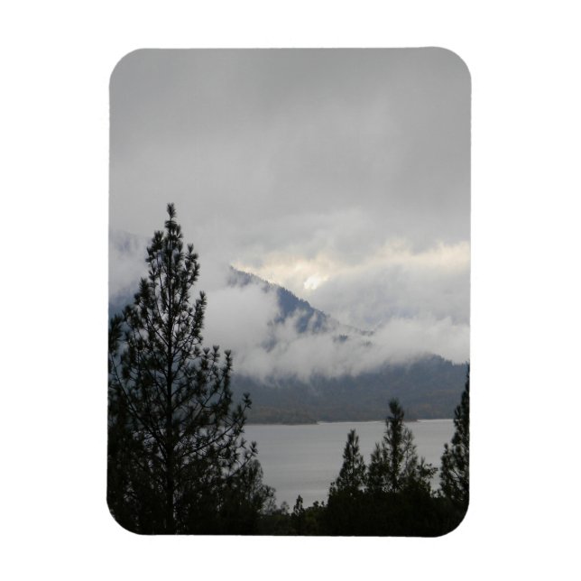 Magnet Flexible Lac Whiskeytown avec brouillard... (Vertical)