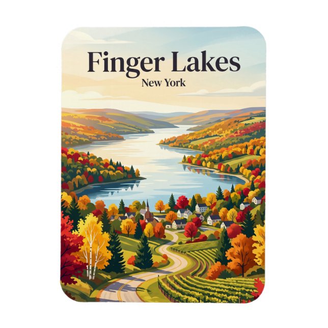 Magnet Flexible Lacs Finger USA (Vertical)