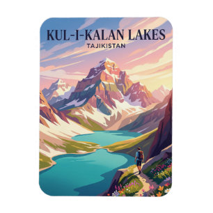 Magnet Flexible Lacs Kul-i-Kalan Trail Tadjikistan