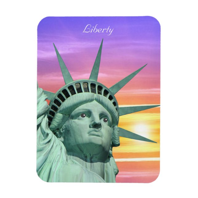 Magnet Flexible Lady Liberty et Sunrise (Vertical)