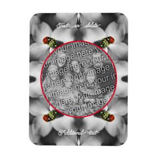 Magnet Flexible Ladybug On Dogwood Personnalisé Ajouter Votre Phot
