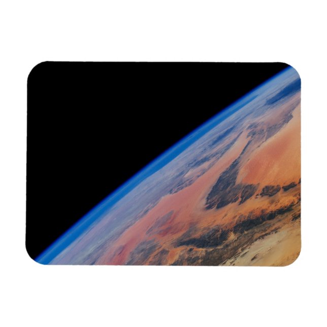 Magnet Flexible L'Afrique Du Nord Et Le Vaste Désert Libyen. (Horizontal)