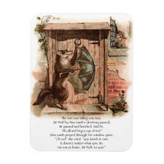 Magnet Flexible L'agneau ne laissera pas entrer Wolf
