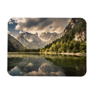 Magnet Flexible Lago Di Landro Dürrensee, Italie