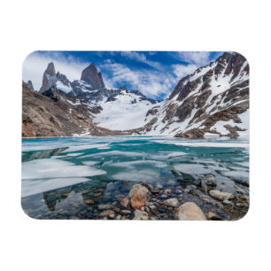 Magnet Flexible Laguna De Los Tres et bâti Fitzroy