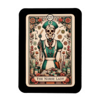 L'aimant de la carte de tarot de l'infirmière