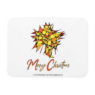Magnet Flexible L'aimant de Noël de la main de Star Graphic