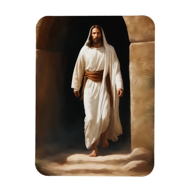 Magnet Flexible L'aimant flexible chrétien du Seigneur Jésus (Vertical)