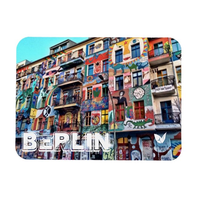 Magnet Flexible L'aimant frigo de Berlin, souvenir parfait ! (Horizontal)