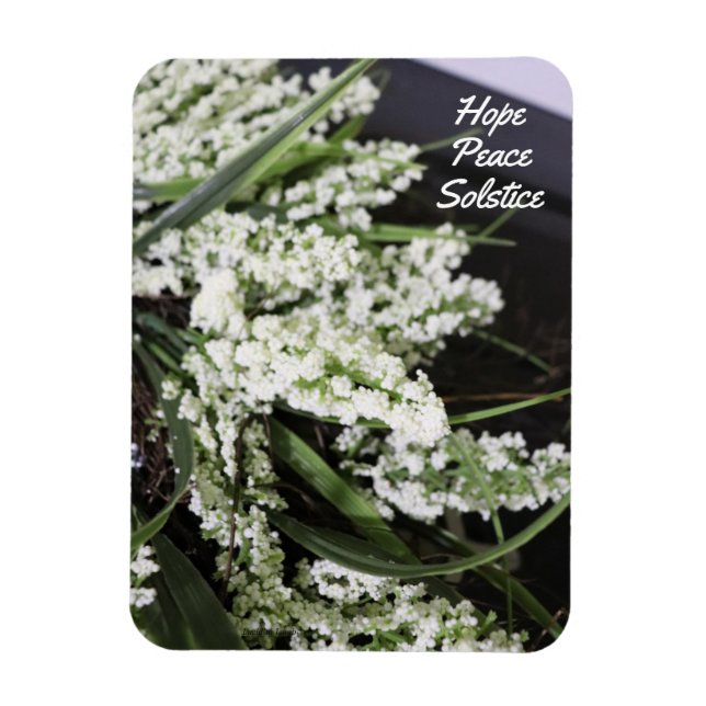 Magnet Flexible L'aimant solstice de paix de l'espoir (Vertical)