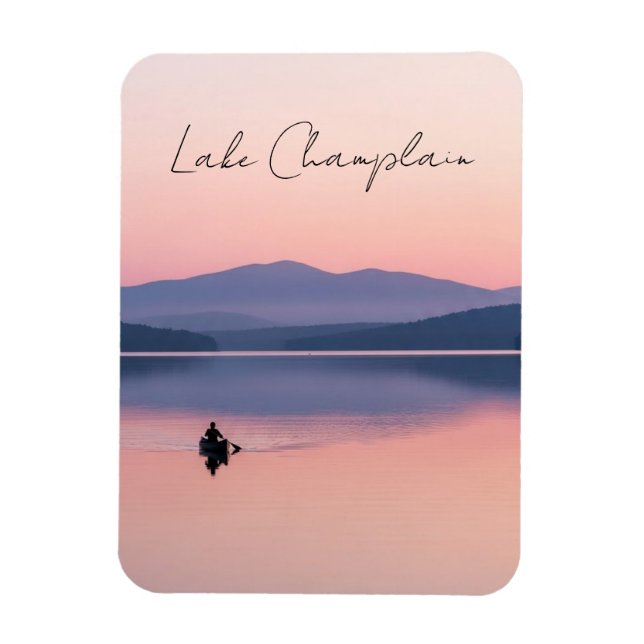 Magnet Flexible Lake Champlain Vermont Voyage (Vertical)