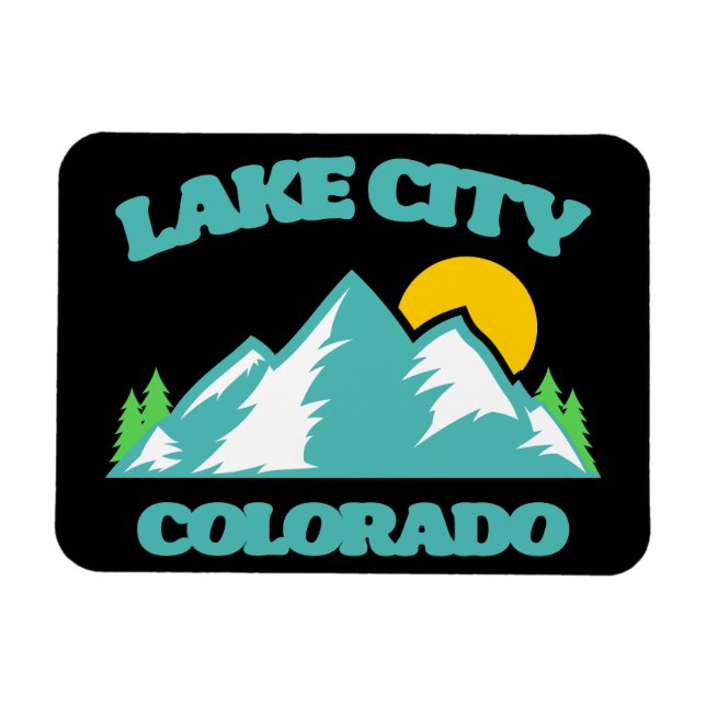 Magnet Flexible Lake City Colorado (Horizontal)
