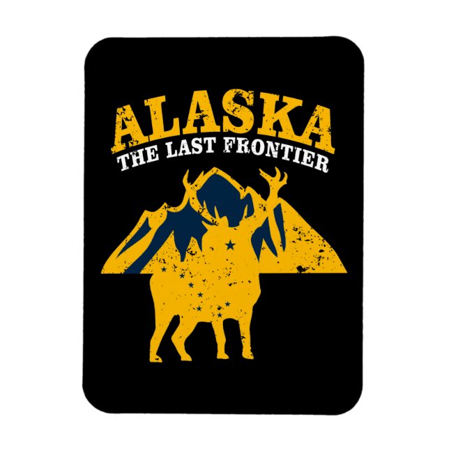Magnet Flexible L'Alaska La Dernière Frontière (Vertical)