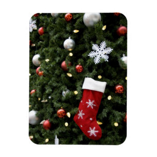 Magnet Flexible L'Amérique du Nord. Décorations de Noël sur